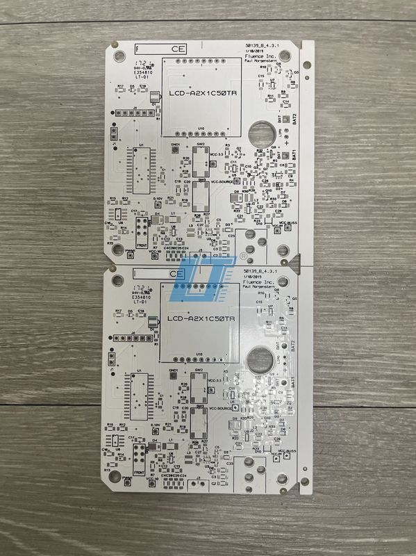 PCB métallique à haute conductivité thermique épaisseur de PCB 0,6-6,0 mm et finition de surface personnalisée