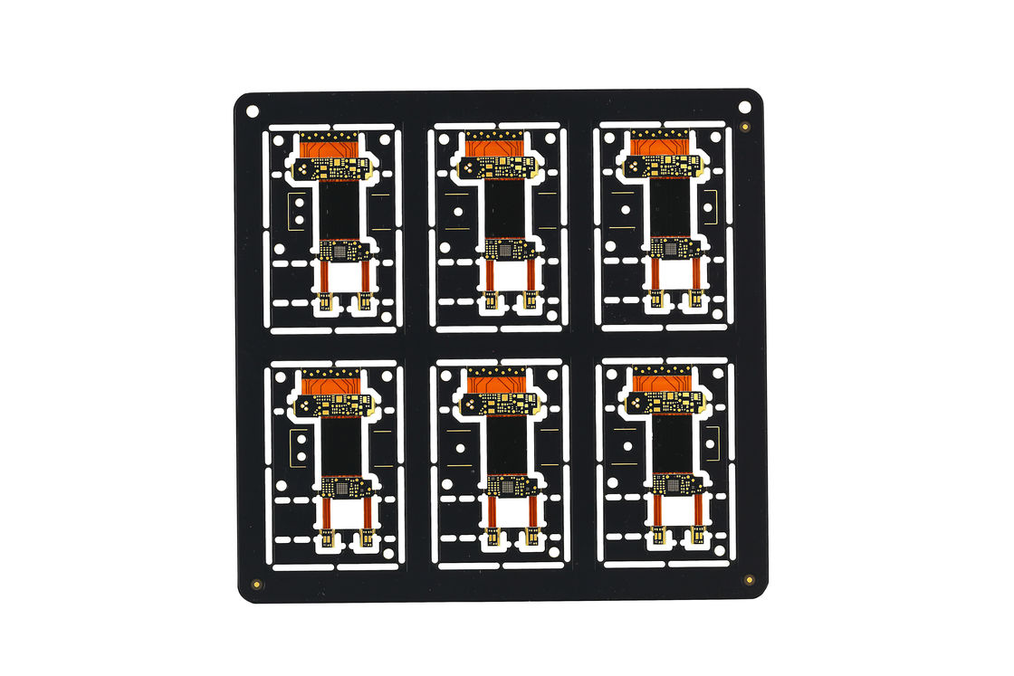 Traitement par Enig Multilayer Flex Pcb Rigid Flex 0,5 à 10 mm Radius de flexion Fr4/Polyimide/Pet