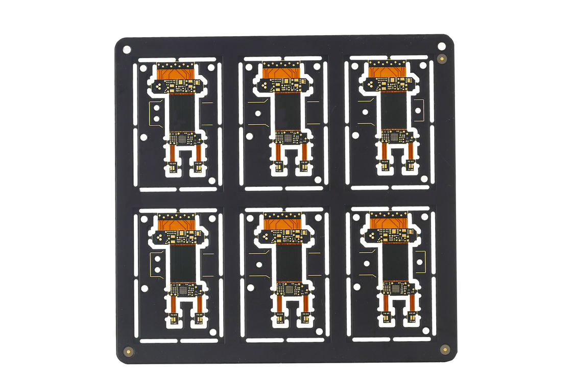 SMD Bga Dip Rigid Flex PCB Assemblage 4 couches Sanforisé Hasl Lf Surface