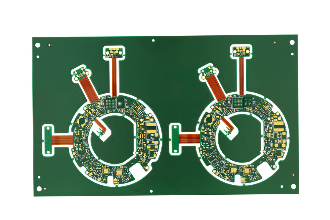 Bonne souplesse Assemblage de PCB rigide et flexible 52L Radius de flexion maximal de la couche 0,5-10Mm