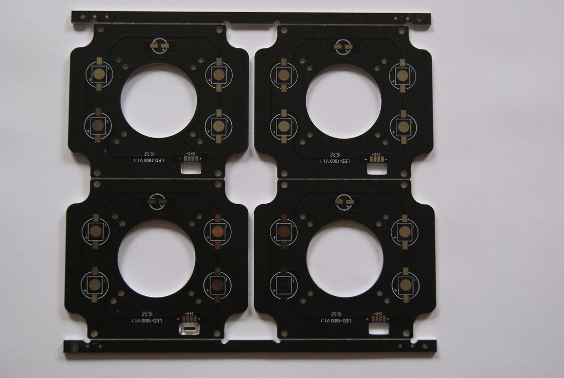 Fabrication électronique 1200 MM Longueur jaune sérigraphie Polytronics PCB pour durables et appareils