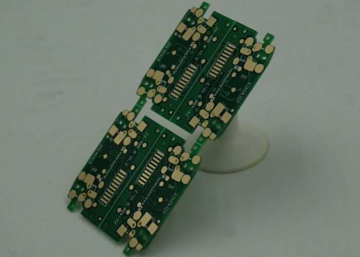 Double couches PCB double face avec 1-6 oz de poids de cuivre et 0,075 mm Min Hole Dia