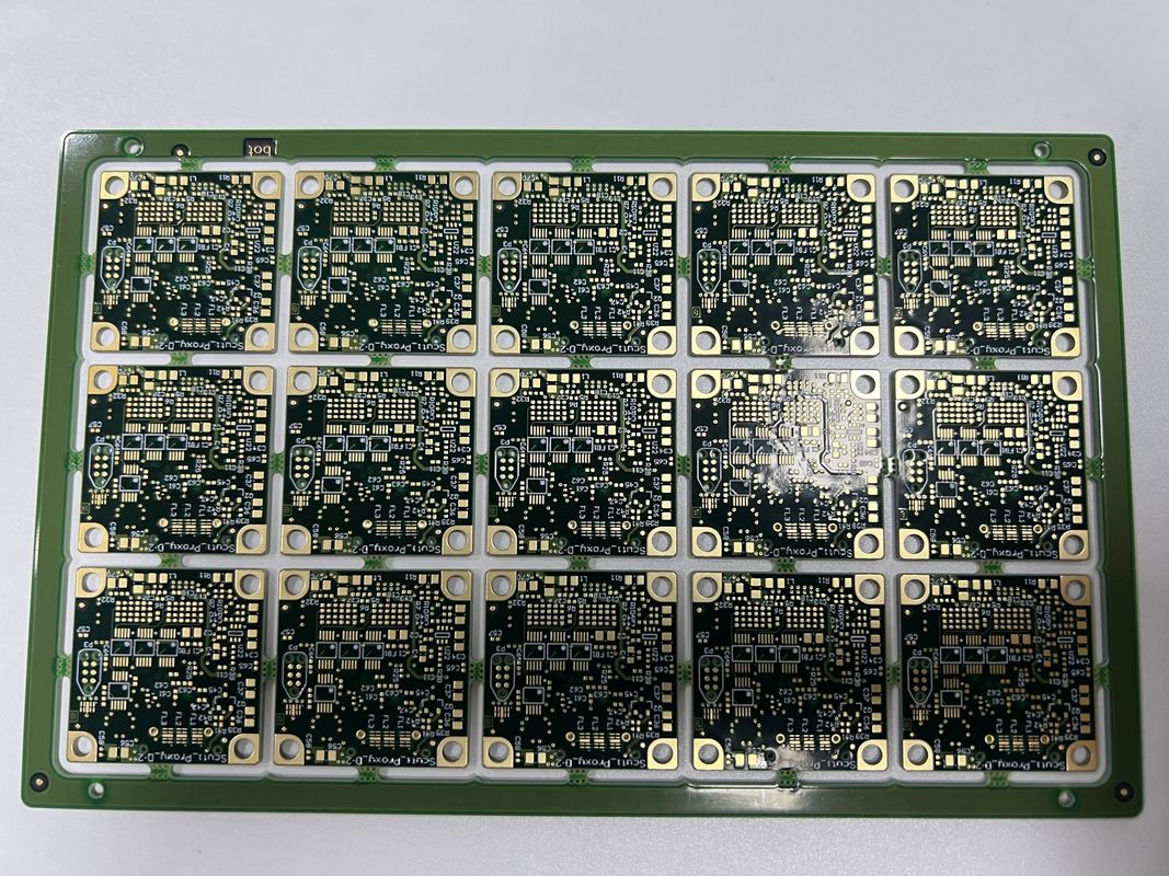 OEM 6 couches de circuits imprimés haute vitesse avec prise de lampe 0.4-3.2Mm contrôle d'impédance