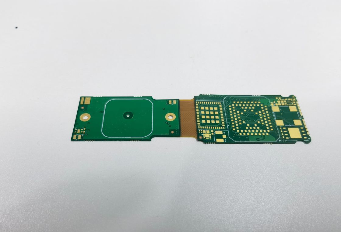 HDI PCB rigide flexible avec finition de surface ENIG 4 couches Fr4/Polyimide HDI 1+N+1