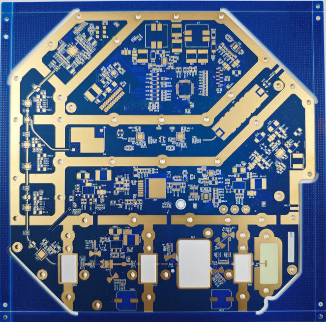 HDI avancée PCB de toute couche pour les appareils Min. anneau annulaire 3mil épaisseur 0,2 mm-6,0 mm largeur de ligne minimale / espacement 3mil/3mil