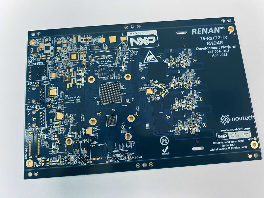 Plaque de circuits imprimés HDI avancée avec des voies aveugles et enfouies