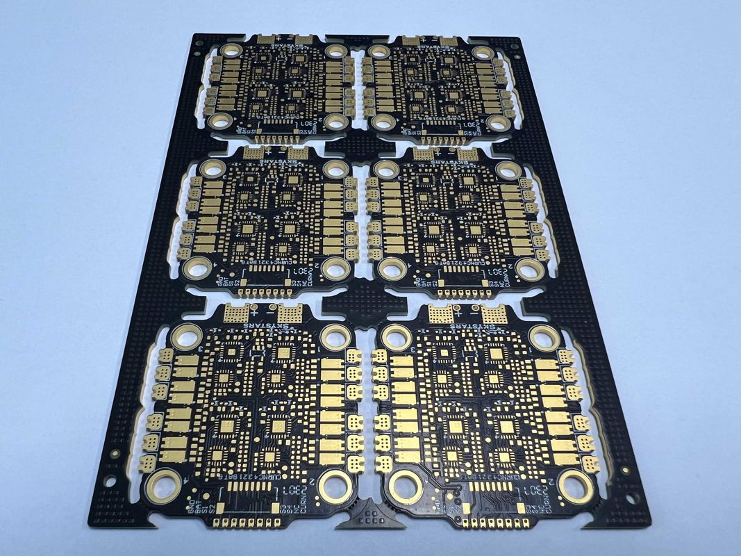 12OZ PCB à couches multiples de poids de cuivre avec une surface en or par immersion pour les applications et une surface en argent par immersion