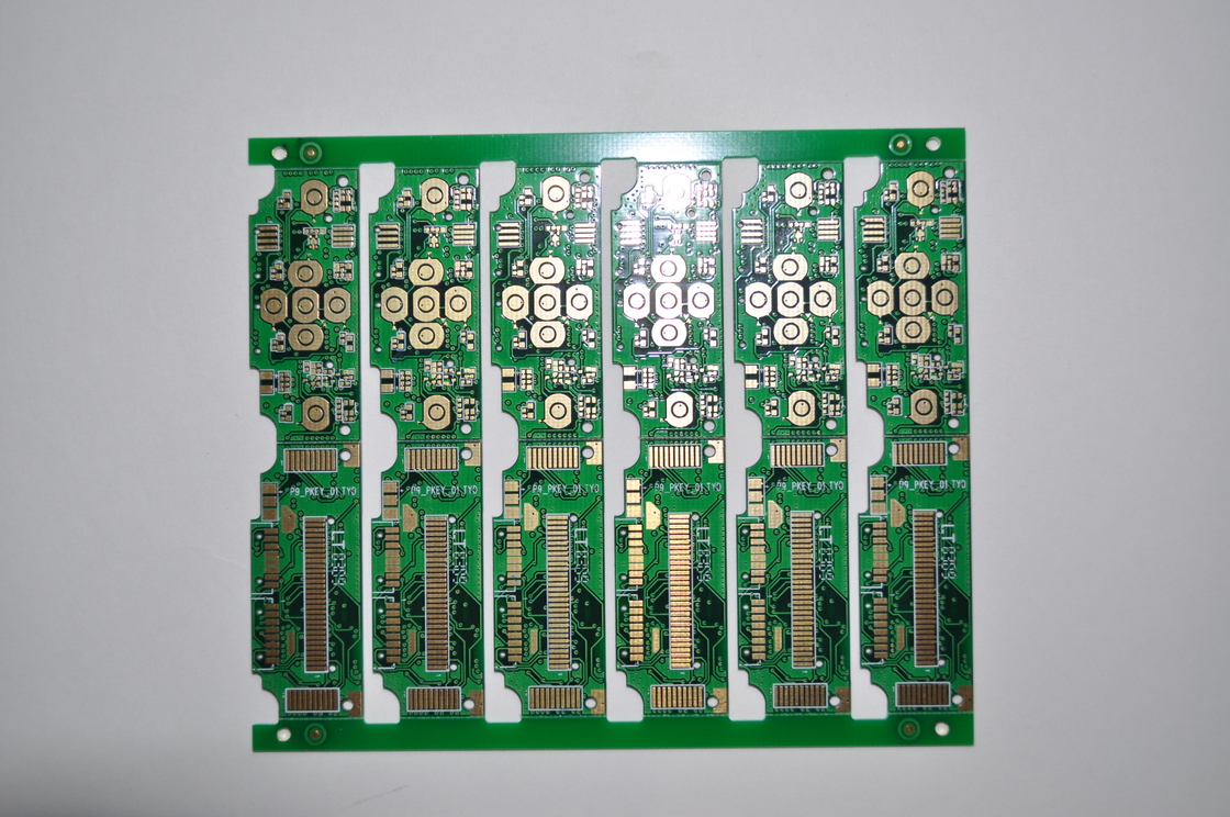 PCB double face en matériaux FR4 avec technologie standard et espacement des conducteurs de 5 mil