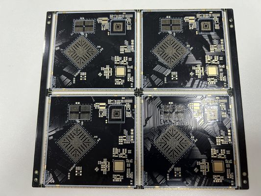 FR4 IT180 4-20 Plaque de circuits imprimés HDI à couches multiples avec contrôle d'impédance et trou de nickel-palladium de 0,1 mm BGA 0,2 mm